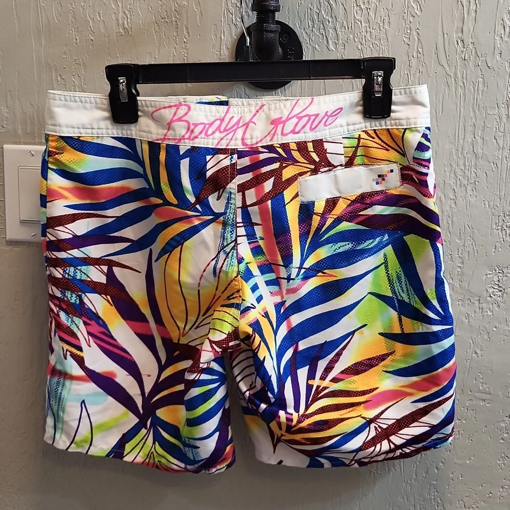 Body Glove Tropical Palm Board Shorts Swim Trunks